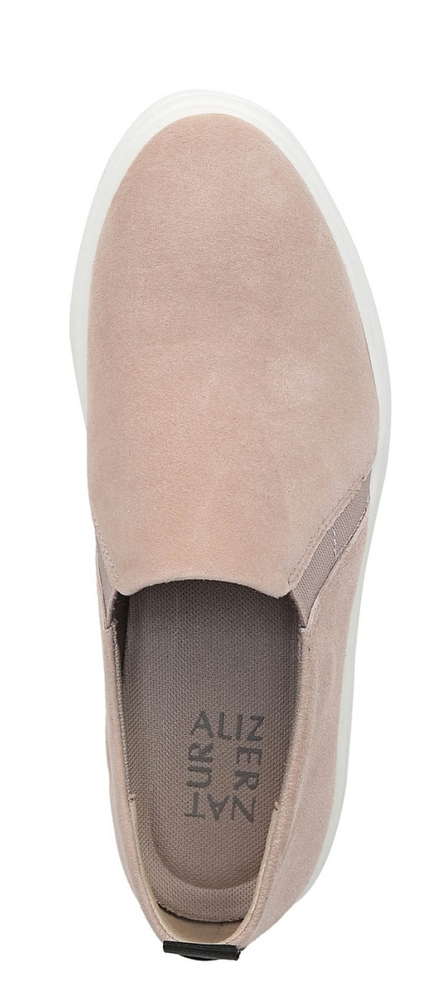 Naturalizer "Yola" Suede Platform Sneakers - Picture 3 of 5